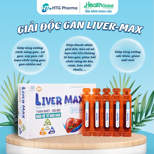 Giải Độc Gan Liver Max Bảo Vệ Sức Khỏe Gan Từ Tự Nhiên