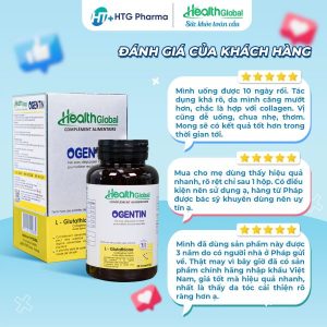 Ogentin HealthGlobal - Hỗ trợ tăng cường hệ miễn dịch, làm đẹp da