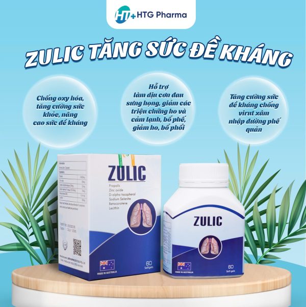 Viên uống Tăng đề kháng Zulic