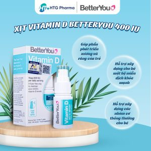 Xịt Vitamin D Betteryou 400 IU