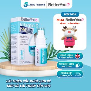 Xịt Vitamin D Betteryou 400 IU
