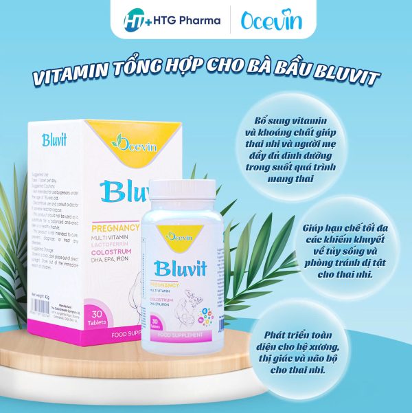 Viên uống Vitamin tổng hợp cho bà bầu Bluvit