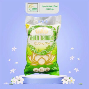 Gạo Thiên Trường 800 Dẻo Đậm Vị Gói 5kg – Không Hóa Chất - Không Thuốc Trừ Sâu